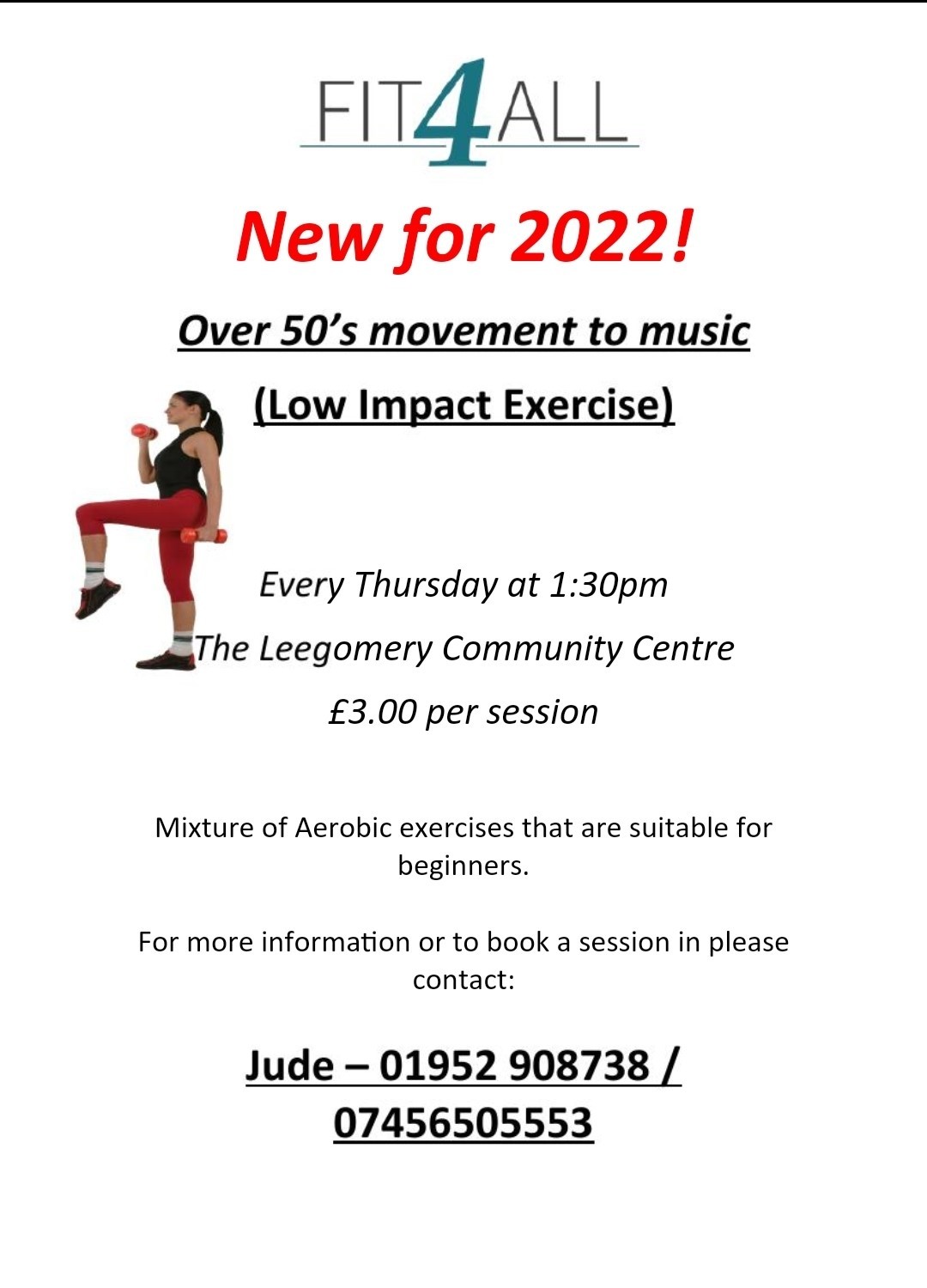 Movement to music classes