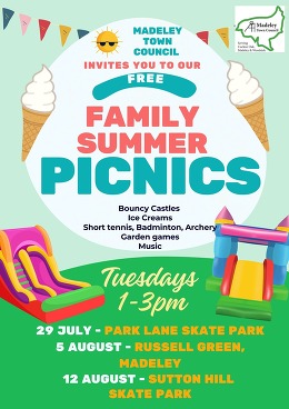 Family summer picnic