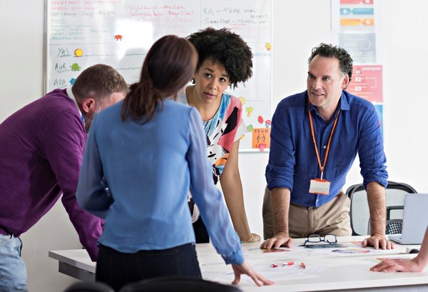 Education - Group of teachers