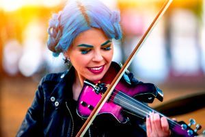 Female Violin Player