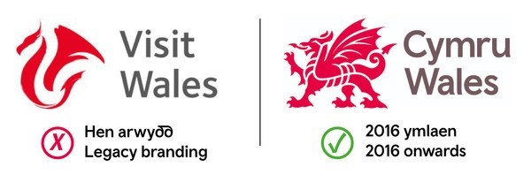 Visit Wales branding image