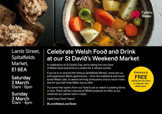 Celebration of Welsh Food and Drink