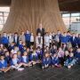 Schoolchildren in the Senedd 