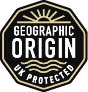 UKGI logo white and gold on black background