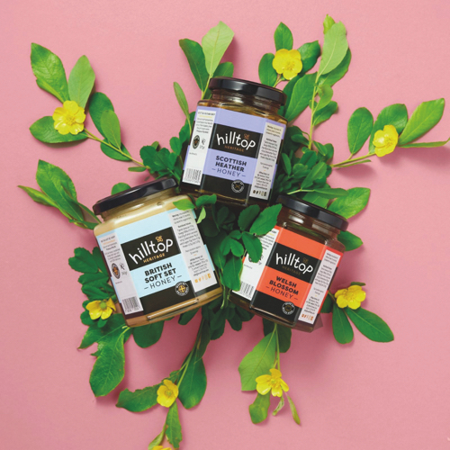 selection of Hilltop Honey