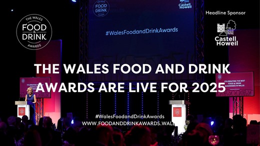 Awards ceremony for the Wales Food and Drink Awards