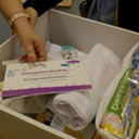 Photo of the baby bundles box and its contents