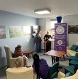 Patients enjoying a Spaces to Sing’ live music afternoon