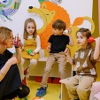 Children in a childcare setting