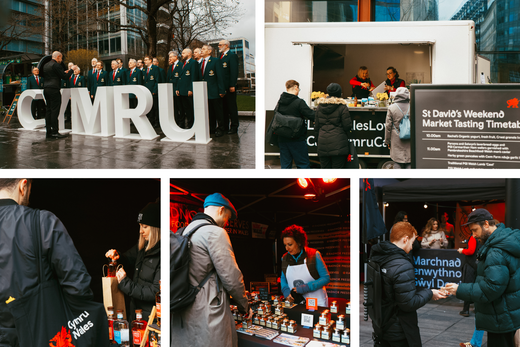 St Davids Day at Spitalfields, London 2024
