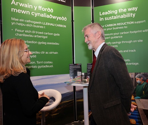 Sustainability Stand at Blas Cymru