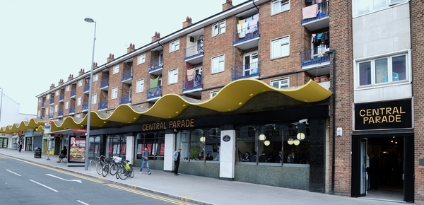 Central Parade Walthamstow shops and flats