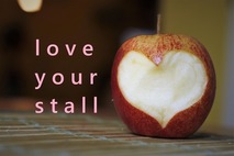 London Farmers Market Love Your Stall apple