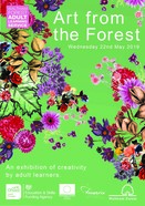 Adult Learning Services Art from the Forest Poster