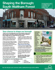 Draft Local Plan South Waltham Forest leaflet page one