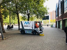 Electric Street Sweeping machines