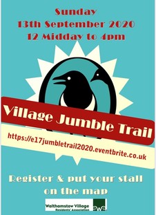 Walthamstow Village Jumble Trail 2020 Poster