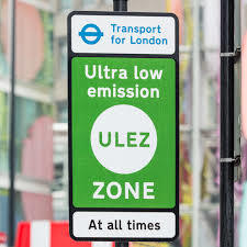 Ultra Low Emission Zone sign