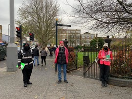 Stay Safe community champions out and about doing excellent work 