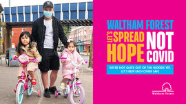 Spread hope not Covid