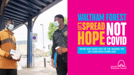 Lets spread hope not Covid