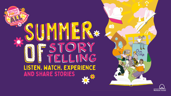 Summer of storytelling logo