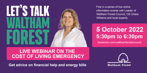First in a series of live online information events. Advice on financial help and energy bills