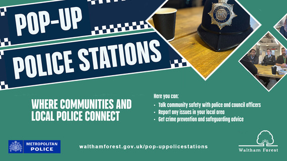 Pop-up police stations: where communities and local police connect
