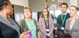 Adult Learning service with cllr vicky ashworth