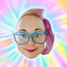 Rainbow storytelling - image of Belle - for Waltham Forest Pride