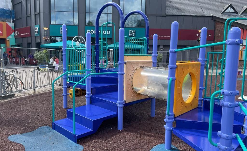The playground at the 17&Central shopping mall