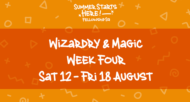 Wizardry and Magic Fellowship Square week 4 logo