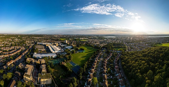 Pano_Waltham Forest from Highams Park