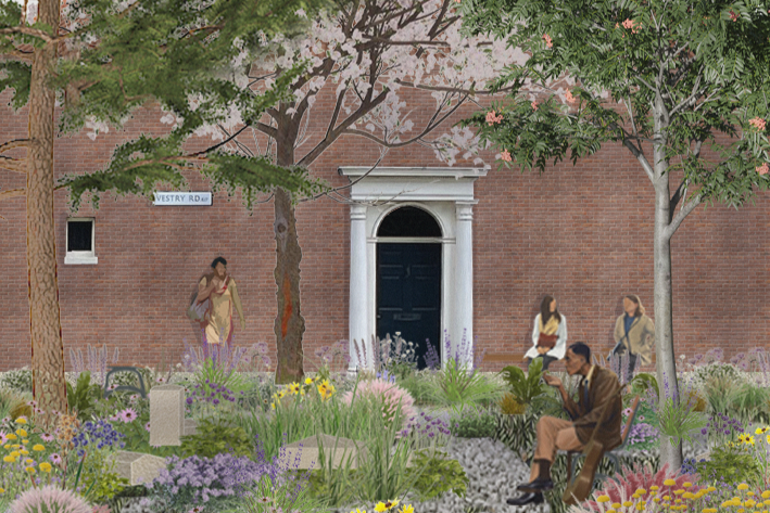 Artist impression of Vestry House Museum