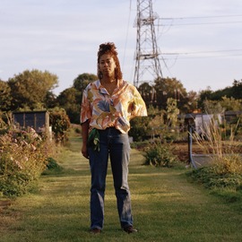 Small Things Are Possible - woman in her allotment
