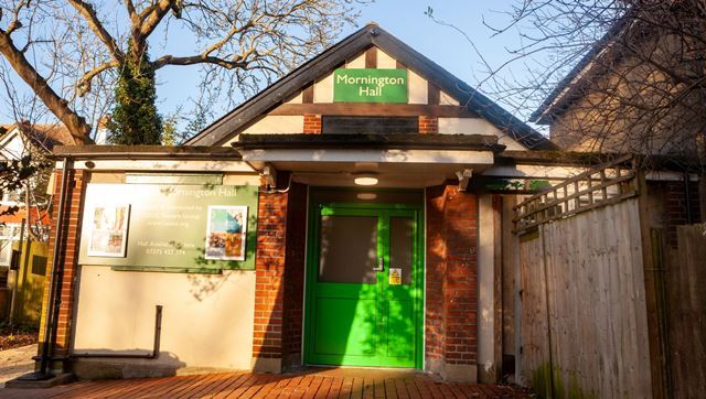 The exterior of Mornington Hall