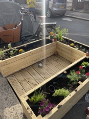 Parklet in Leyton