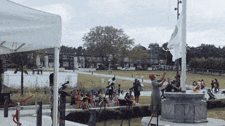 Windrush75 celebrations in Fellowship Square