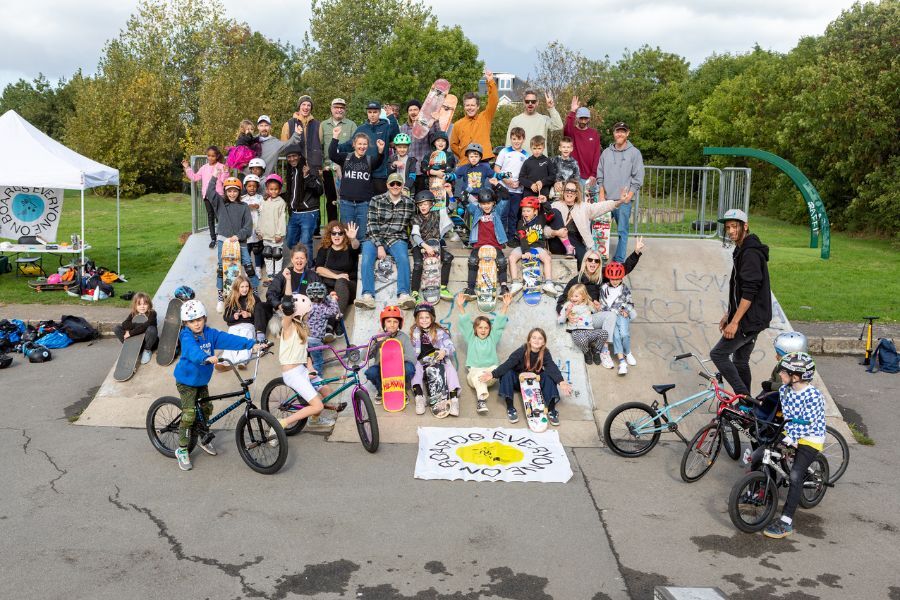 Everyone on Boards at Chase Lane Skate Park October 2023