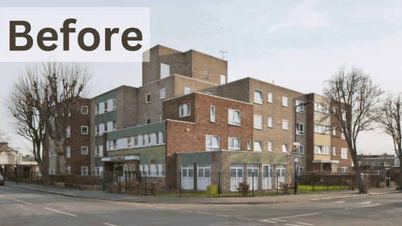 southfield court before and after