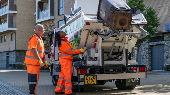 a photo of our Waste Management crews at work