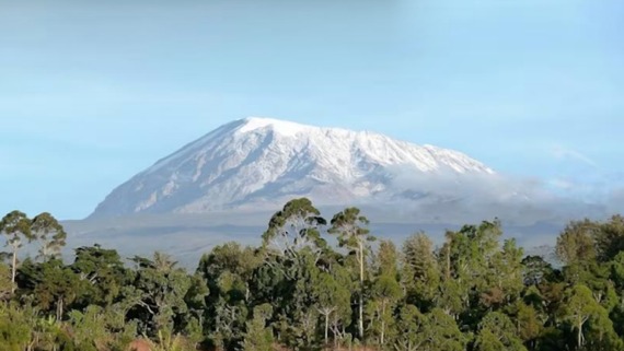 A photo of Mount Kilimanjaro
