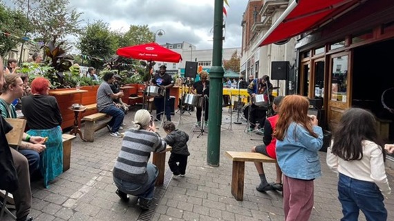 A photo from last year's Open Leytonstone event