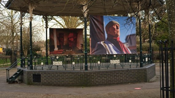 A snap from one of last year's many Community Ward Funding projects