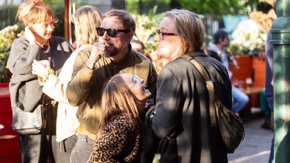 a photo of some of the jolly revelers at last year's Shake the High Road