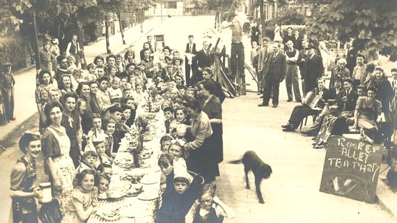 Harvey Road street party, courtesy of Vestry House Museum, London Borough of Waltham Forest