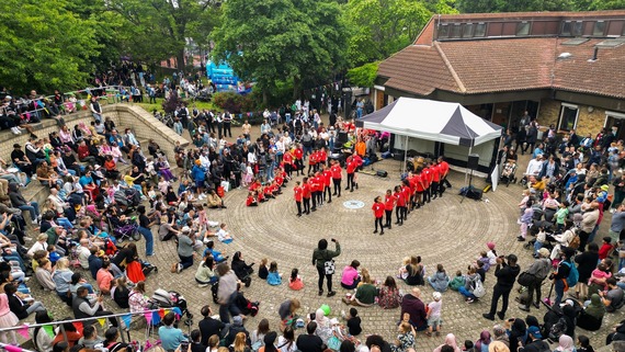 A photo of last year's Langthorne Park Festival celebrations