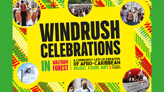 Windrush 2025 celebrations in Waltham Forest banner