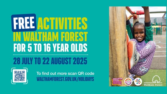 Free activities for children in waltham forest banner