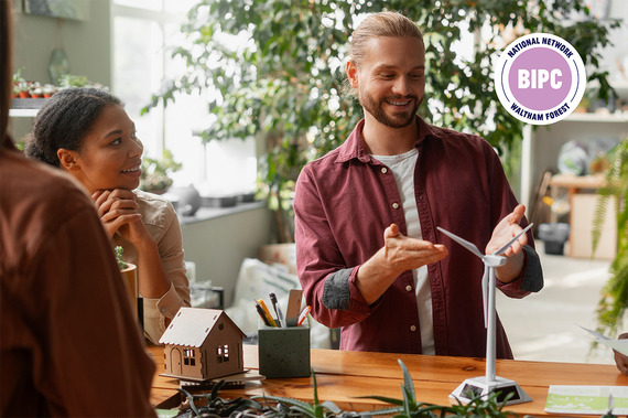 Tech people working on sustainability